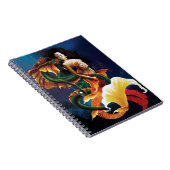 Koi Mermaid en Dragon Notitieboek (Rechterzijde)