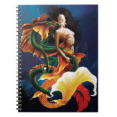 Koi Mermaid en Dragon Notitieboek (Voorkant)
