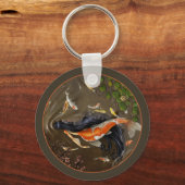 Koi Mermaid Sleutelhanger (Voorkant)