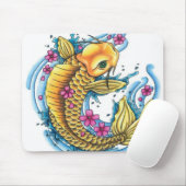 Koi met Cherry Blossom Muismat (Met muis)