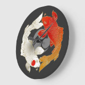 Koi met Mon-japanese stijl Grote Klok (Hoek)