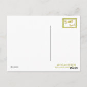 Koi met Pearl Planets Fantasy Wedding Briefkaart (Achterkant)