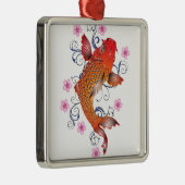 Koi Metalen Ornament (Rechts)