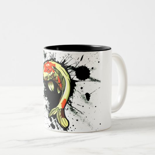 Koi-Mok Tweekleurige Koffiemok (Voorkant rechts)