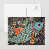 Koi Mosaic Briefkaart (Voorkant / Achterkant)