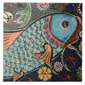 Koi Mosaic Tegeltje (Voorkant)