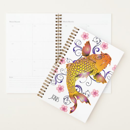 Koi Name Journal Planner (Display)