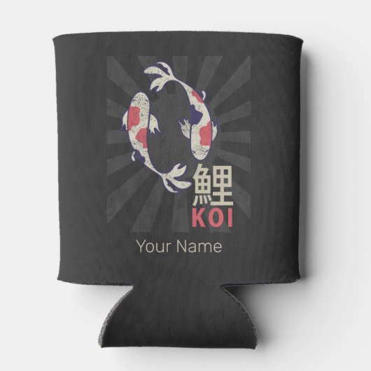 Koi  Nishikigoi Japans Karper voor Aquarist Blikjeskoeler (Achterkant)