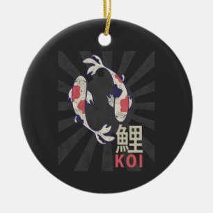 Koi Nishikigoi Japans Karper voor Aquarist Keramisch Ornament