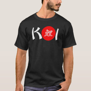 KOI - Nishikigoi Japanse kalligrafie 3 T-Shirt