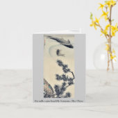 Koi onder een pijnlijke leiding van Maruyama, Okyo Kaart (Gele Bloem)