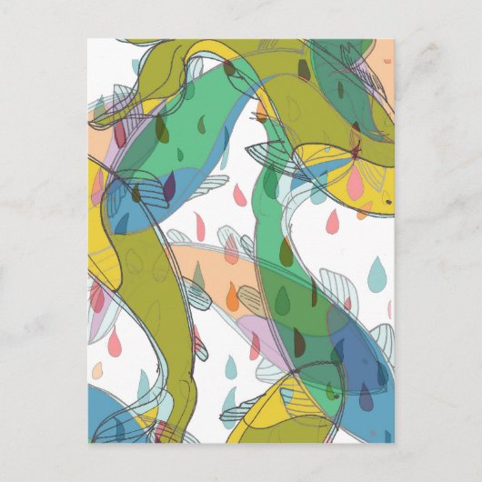 Koi Patronen - Briefkaarten (Voorkant)