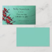 Koi Pet Store/Aquarim of Vijverreiniger Visitekaartje (Voorkant / Achterkant)