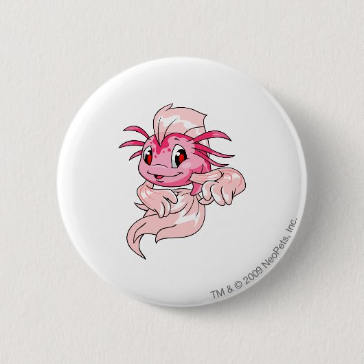 Koi Pink Ronde Button 5,7 Cm (Voorkant)