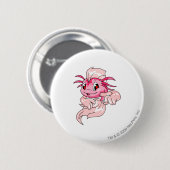 Koi Pink Ronde Button 5,7 Cm (Voorkant /achterkant)