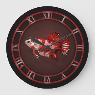 koi plakat betta fish grote klok