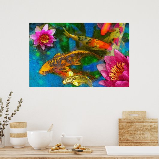 koi play , poster (Keuken)