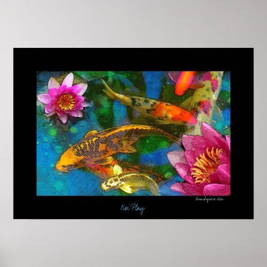Koi PLay , Print (Voorkant)