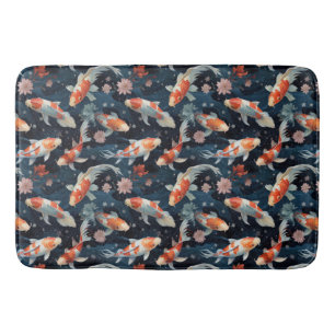 Koi Pond Bath Mat