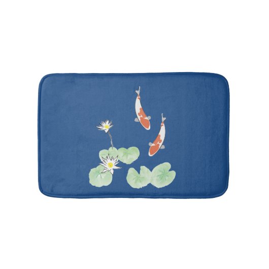 Koi Pond Bath Mat (Voorkant)