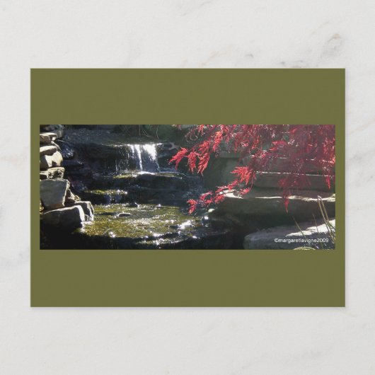 Koi Pond bij HFSC Briefkaart (Voorkant)