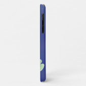 Koi Pond - Blue Background iPhone Case (Achterkant/links)