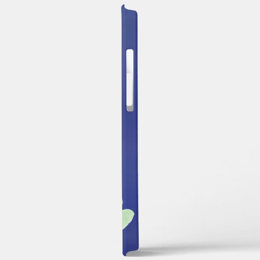 Koi Pond Blue iPhone 12 Pro Max Hoesje (Achterkant / Links)