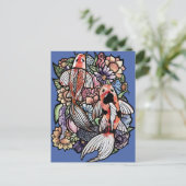 Koi Pond                                           Briefkaart (Staand voorkant)