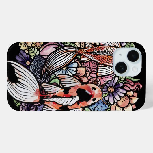 Koi Pond Case-Mate iPhone Case (Achterkant (horizontaal))