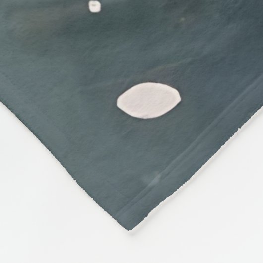 Koi Pond Cherry Blossom Serenity Fleece Deken (Hoek)