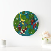 KOI POND Clock Grote Klok (Huis)