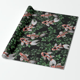 Koi Pond Fish Artwork                              Cadeaupapier