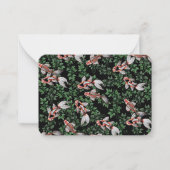 Koi Pond Fish Artwork Notitiekaartje (Voorkant)