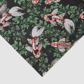 Koi Pond Fish Artwork Tissuepapier (Detail)