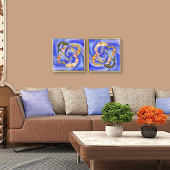 Koi Pond Folie Afdrukken