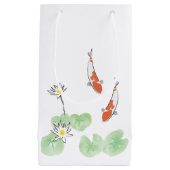 Koi Pond Gift Bag Klein Cadeauzakje (Voorkant)