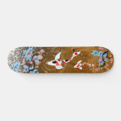 Koi Pond - hout - Japans ontwerpskateboard Persoonlijk Skateboard (Horizontaal)