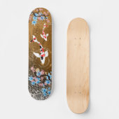Koi Pond - hout - Japans ontwerpskateboard Persoonlijk Skateboard (Voorkant)