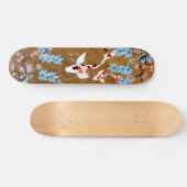 Koi Pond - hout - Japans ontwerpskateboard Persoonlijk Skateboard (Horizontaal)