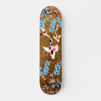 Koi Pond - hout - Japans ontwerpskateboard Persoonlijk Skateboard