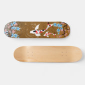 Koi Pond - hout - Japans ontwerpskateboard Persoonlijk Skateboard (Horizontaal)