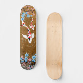 Koi Pond - hout - Japans ontwerpskateboard Persoonlijk Skateboard (Voorkant)