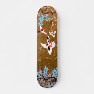 Koi Pond - hout - Japans ontwerpskateboard Persoonlijk Skateboard