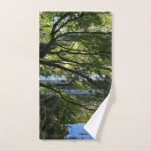 Koi Pond in Chinese Garden Bad Handdoek (Handdoek)