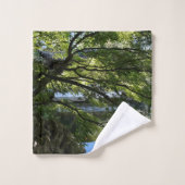 Koi Pond in Chinese Garden Bad Handdoek (Wasdoekje)