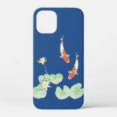 Koi Pond iPhone 12 Mini Hoesje (Achterkant)