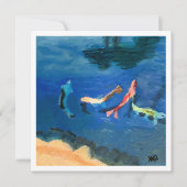Koi Pond Kaart (Voorkant)