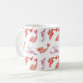 Koi Pond Koffiemok (Voorkant links)