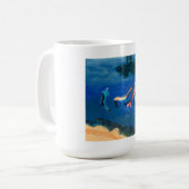 Koi Pond Koffiemok (Voorkant links)