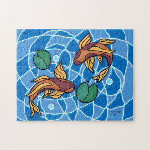 Koi Pond Legpuzzel
